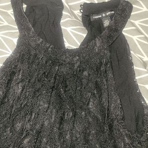 Lace tank small